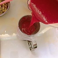 网红脆片之㈢抹茶和草莓坚果脆片（终）的做法图解6