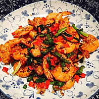 川香椒盐虾的做法图解7