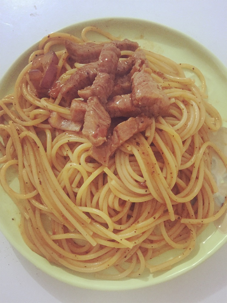 黑椒牛肉意面的做法图解9