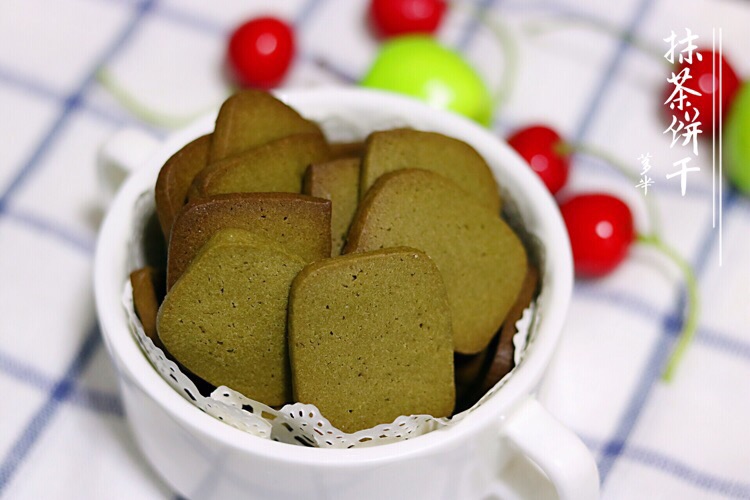 Matcha biscuit