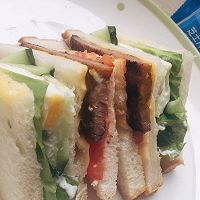牛排三明治#百吉福食尚达人#的做法图解8