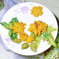 小朋友也能做的菊花卷的做法图解10