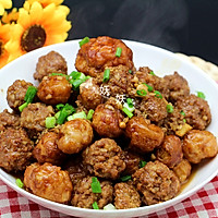 虎皮蛋烧肉圆子的做法图解13