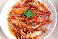 #美食视频挑战赛# 蒜蓉粉丝蒸虾的做法