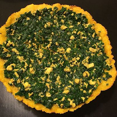 韭菜鸡蛋菜糊饼
