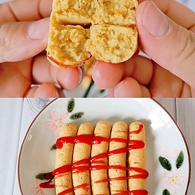 胡萝卜鸡胸肉自制香肠
