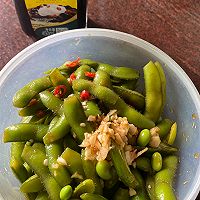 #夏日餐桌降温企划#可口捞汁毛豆的做法图解10