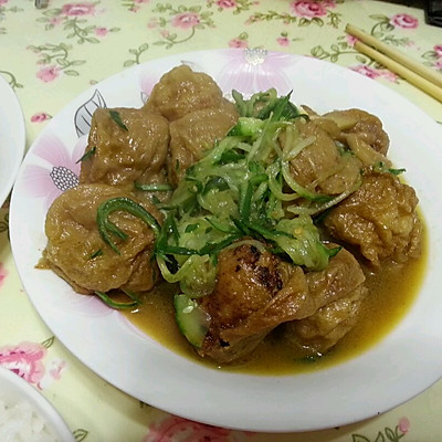 油面筋包肉