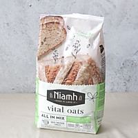 #Niamh一步搞定懒人面包#活力燕麦面包的做法图解1