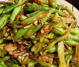 香香的豆角丝炒肉的做法