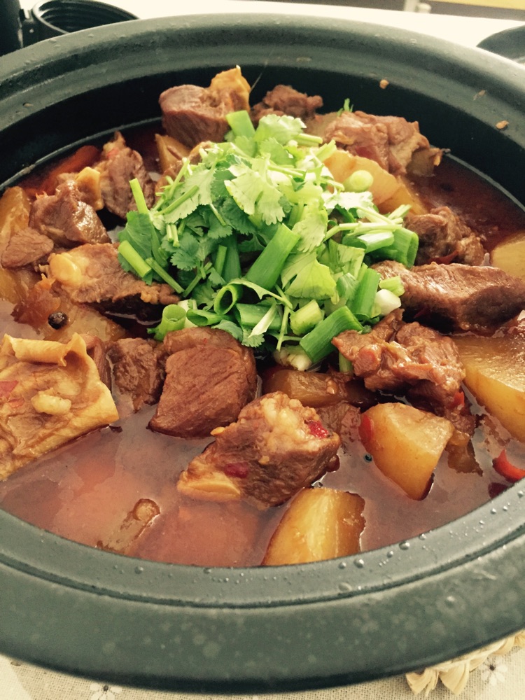 红焖羊肉