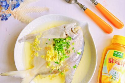 鸡汁鲳鱼