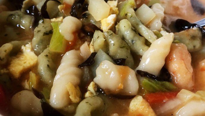 简单省事的麻食