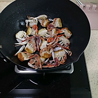 梭子蟹香锅的做法图解4