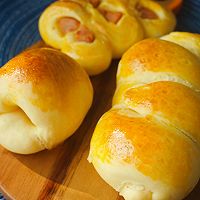火腿面包——中筋面粉也能做面包的做法图解11