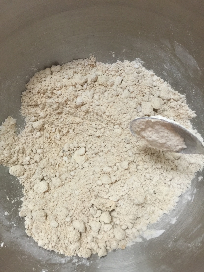 松糕【原味&抹茶】的做法图解1