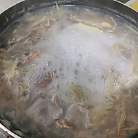 水咸菜牛肉汤的做法图解4