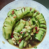 凉拌黄瓜，的做法图解1