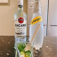 3⃣️步拥有杰伦同款mojito|百加得鸡尾酒调酒的做法图解2
