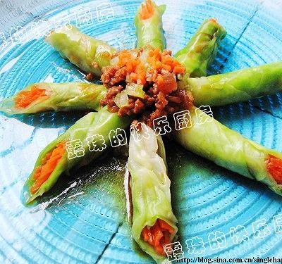 蔬菜卷的花样年华---春季美食