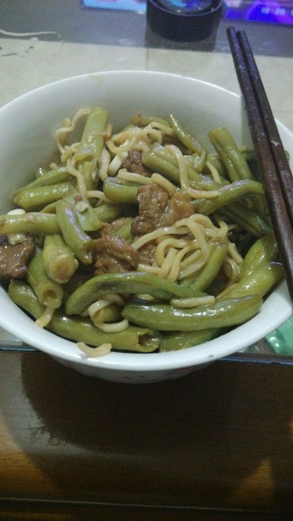 豆角焖面