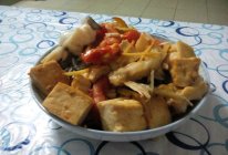 豆腐焖鱼块的做法