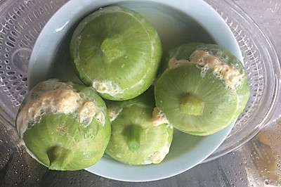 嫩小南瓜酿肉