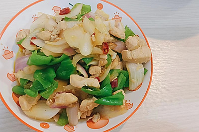 爆炒鸡丁
