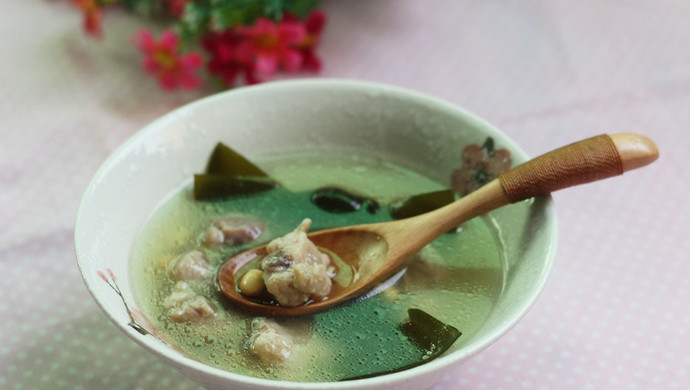 海带黄豆排骨汤——利仁电火锅试用菜谱（一）