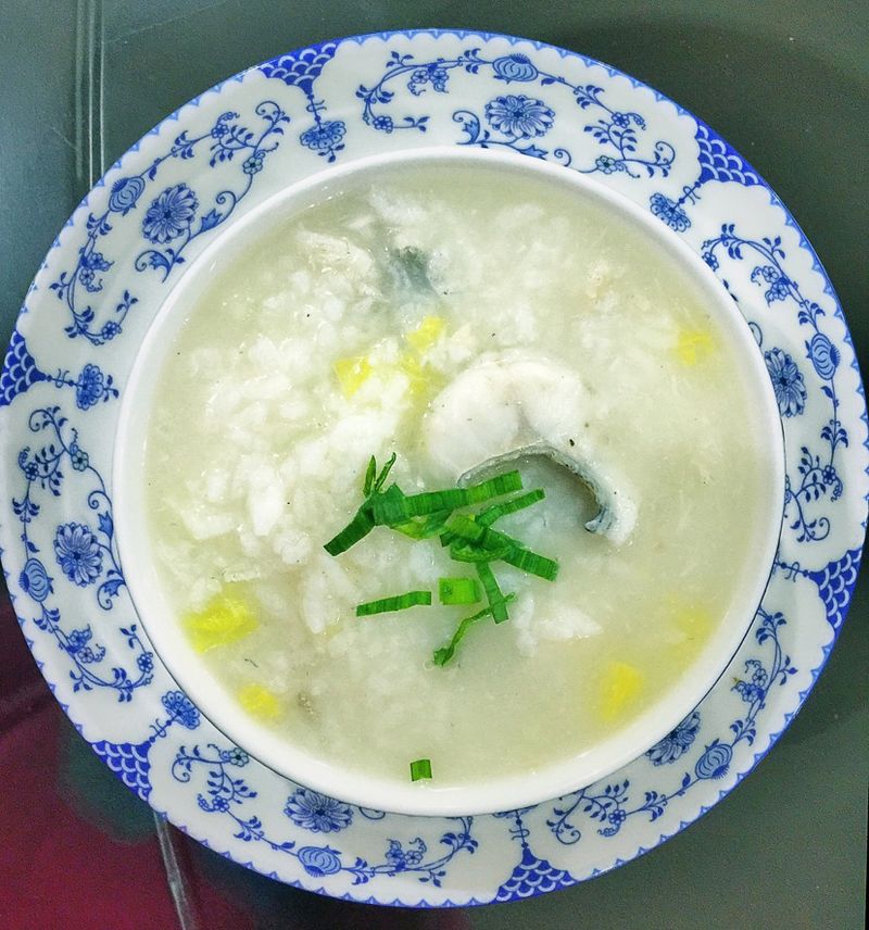 美味清香鱼片粥
