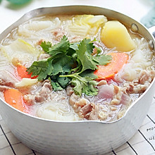 日式土豆羊肉卷汤#快手又营养，我家的冬日必备菜品#