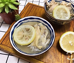 鲜柠檬蜜枣煲土鸡汤-生津润燥的做法