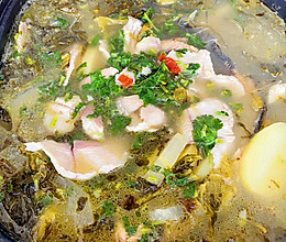 酸菜鱼（少油减脂）的做法