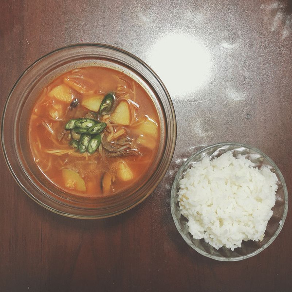 韩式辣牛肉汤