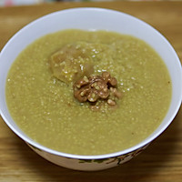 红薯小米核桃粥的做法图解3