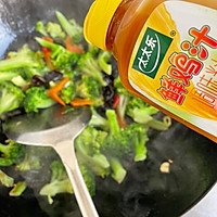 #鸡汁入家宴 感恩正当“食”#鸡汁西兰花的做法图解6
