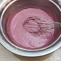 #蓝莓怎么吃# 浪漫治愈的蓝莓干紫薯瑞士蛋糕卷的做法图解5