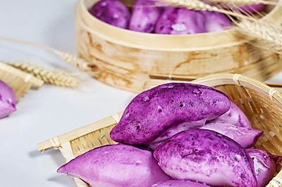 芝士紫薯包