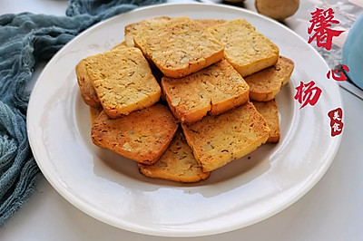 0⃣厨艺0⃣失败的下午茶甜点核桃仁黄油饼干