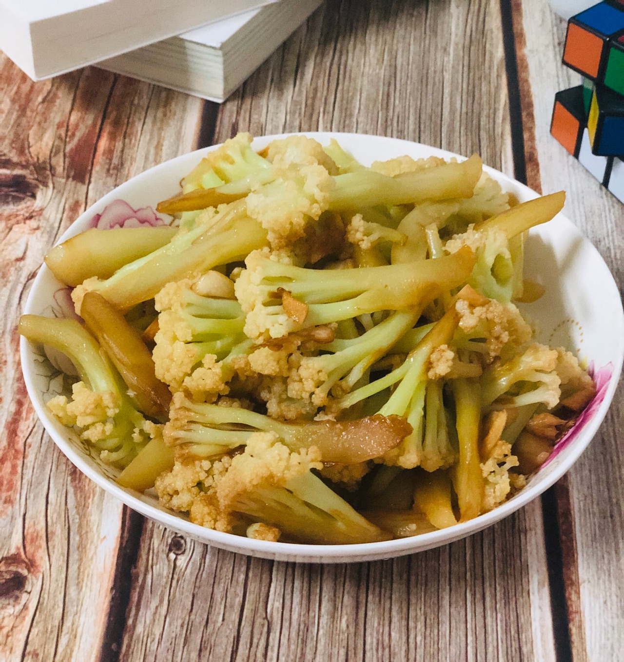 小炒有机菜花摄影图__传统美食_餐饮美食_摄影图库_昵图网nipic.com