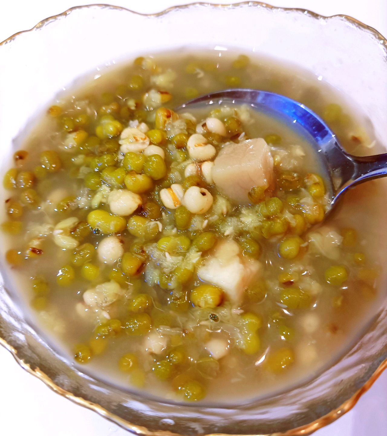 绿豆茯苓薏米粥怎么做_绿豆茯苓薏米粥的做法_豆果美食