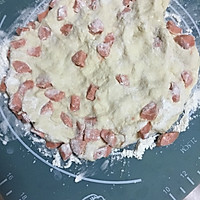 香肠咸司康的做法图解3