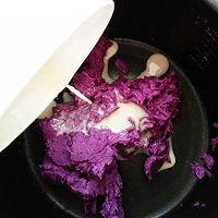 紫薯枸杞发糕（高压锅版）的做法图解5