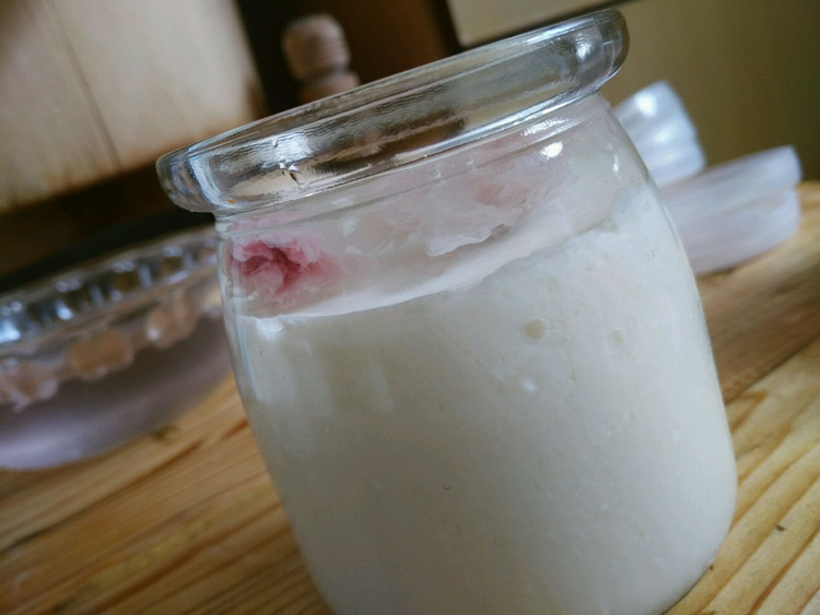 樱花牛奶冻--白凉粉简易版的做法