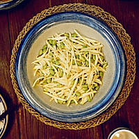 茭白炒毛豆米的做法图解5