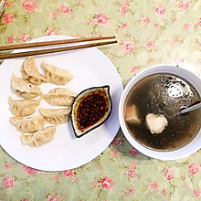 香菇胡萝卜鸡胸肉饺子