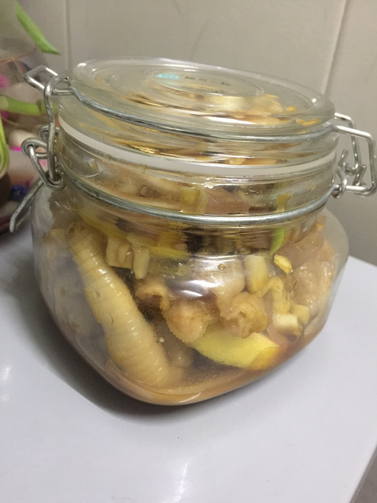 柠檬凤爪的做法