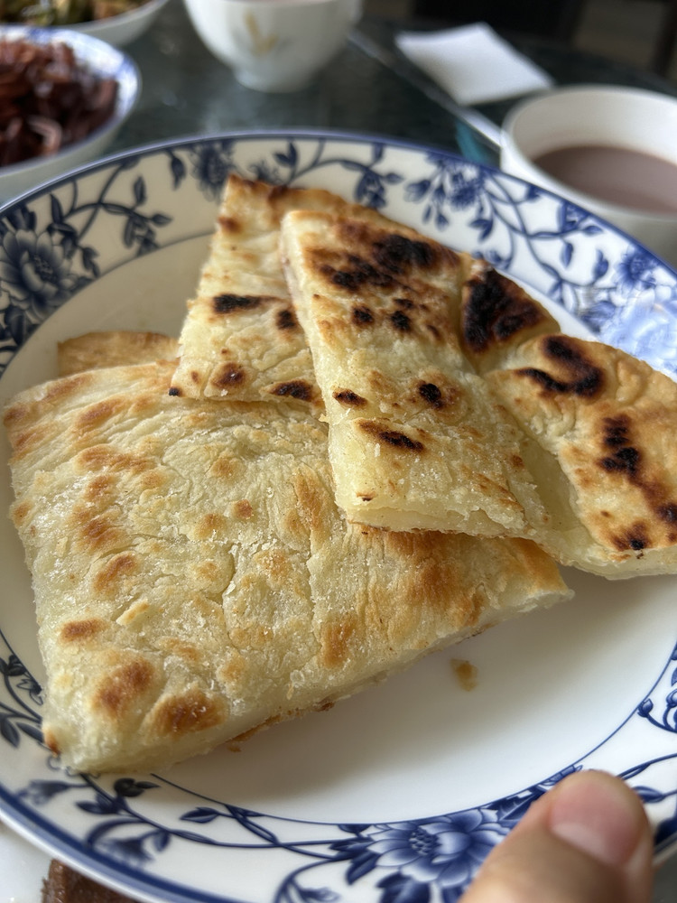 烙饼（醒面/什么都不加）的做法