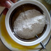 斑马戚风蛋糕【八寸戚风】的做法图解5