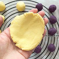 南瓜紫薯球的做法图解8